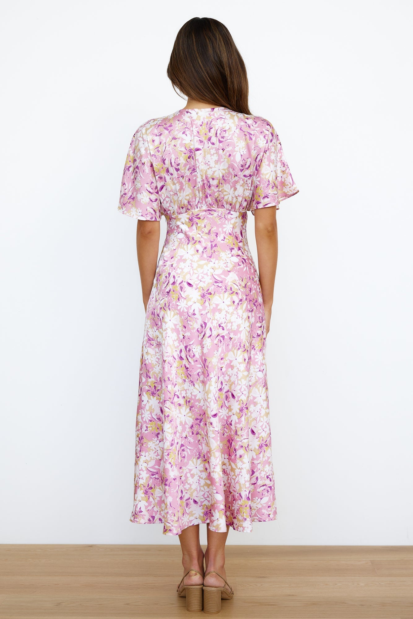Much Better Midi Dress Pink