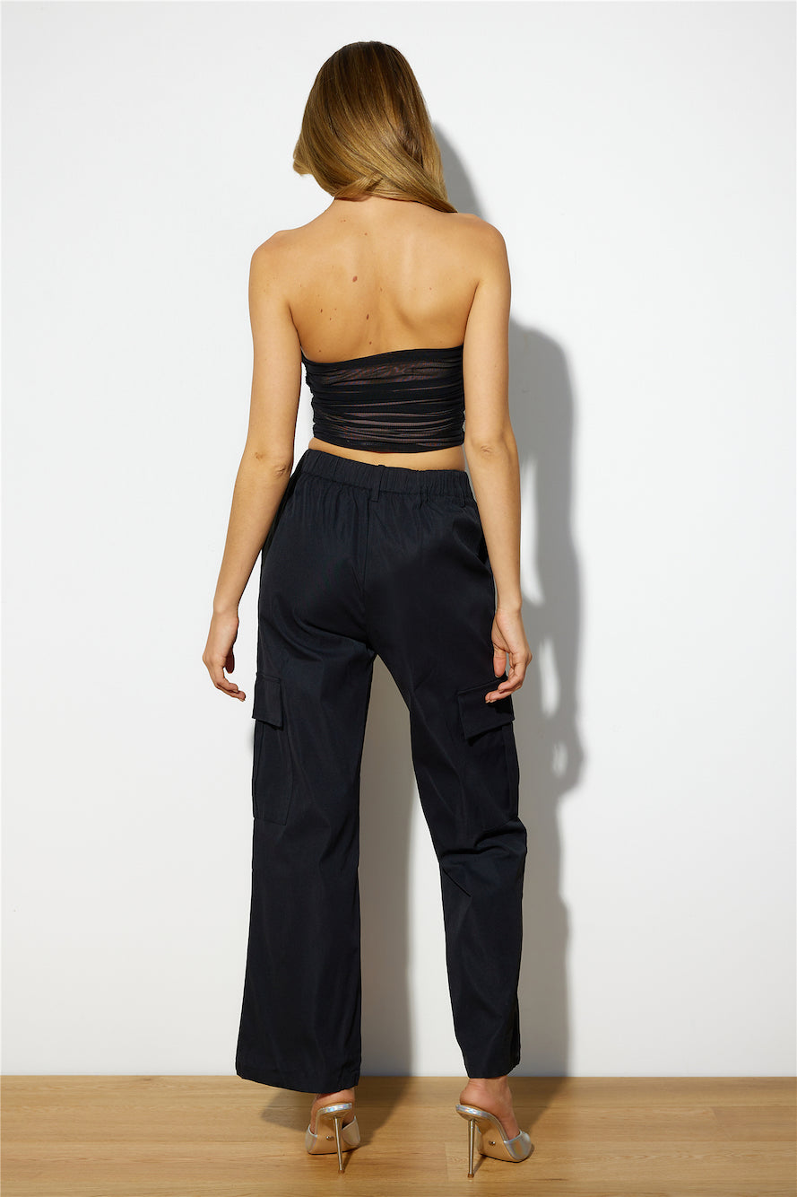 New Fave Cargo Pants Black