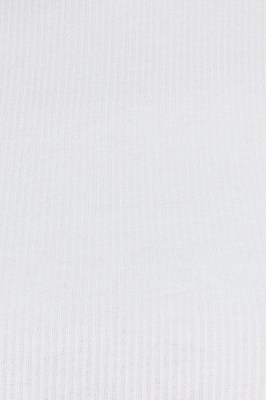 Little Sparkle Crop Top White