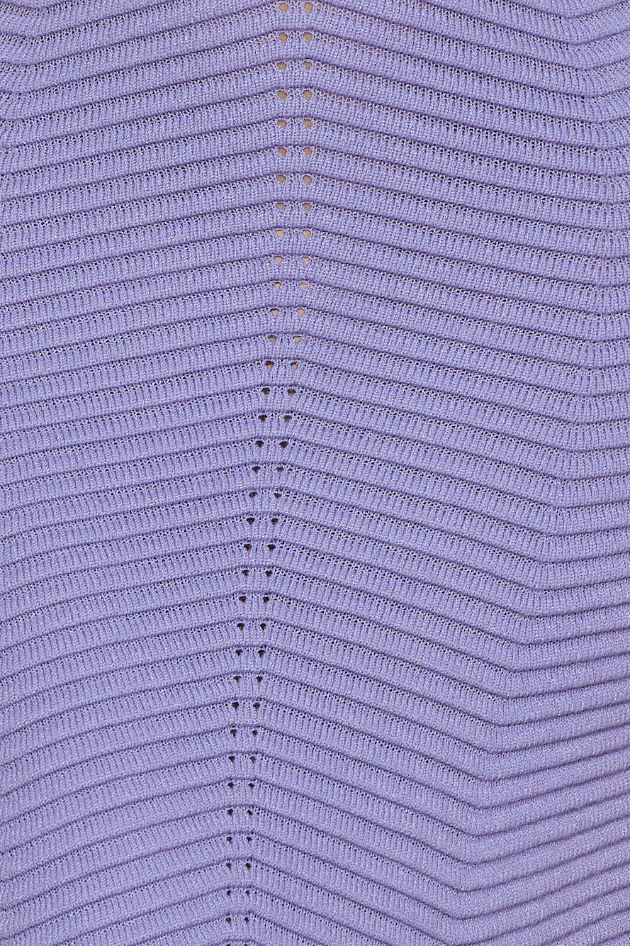 Forever Bold Knit Midi Dress Lilac