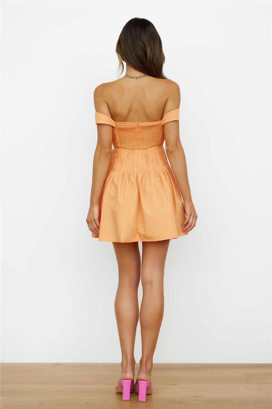 Look Of Love Mini Dress Orange