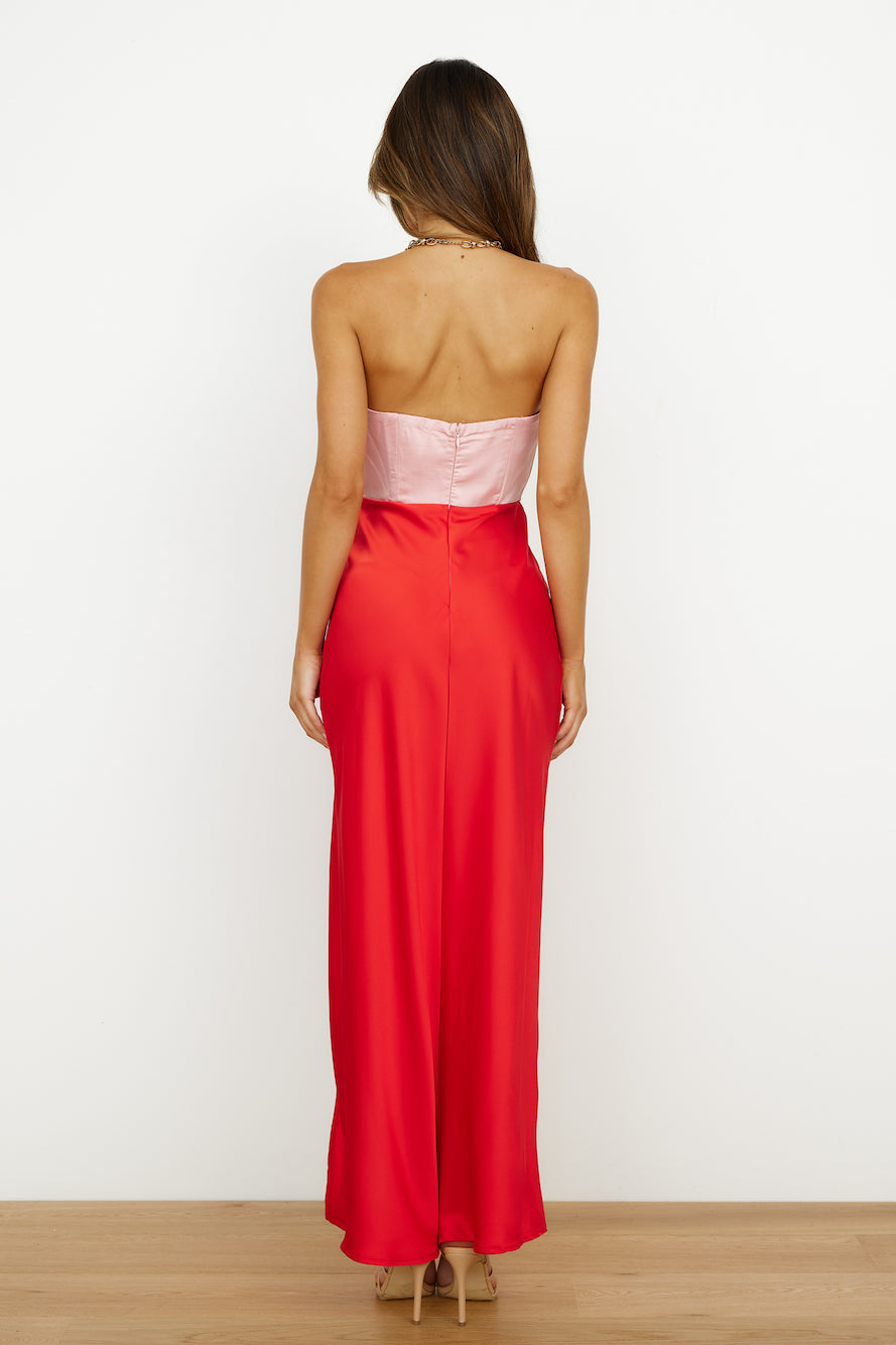 Love Tones Maxi Dress Pink