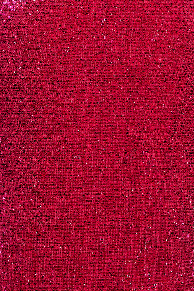 Dreamy Shine Sequin Maxi Dress Hot Pink