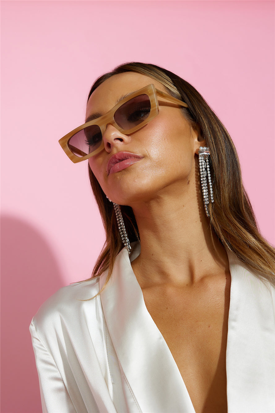 BANBÉ The Crawford Sunglasses Sand Tort-Oat Fade