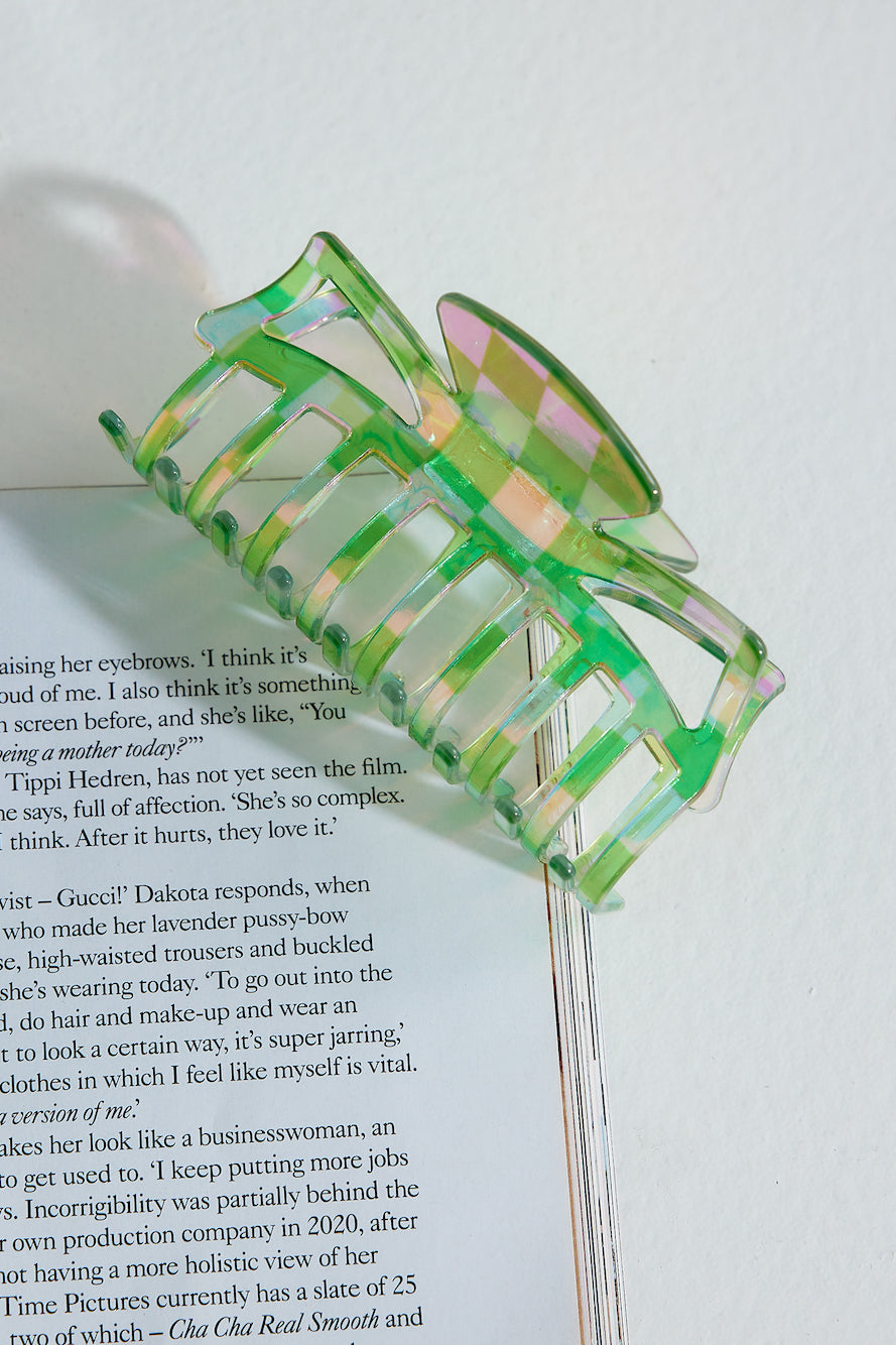 New Meadow Hair Claw Green