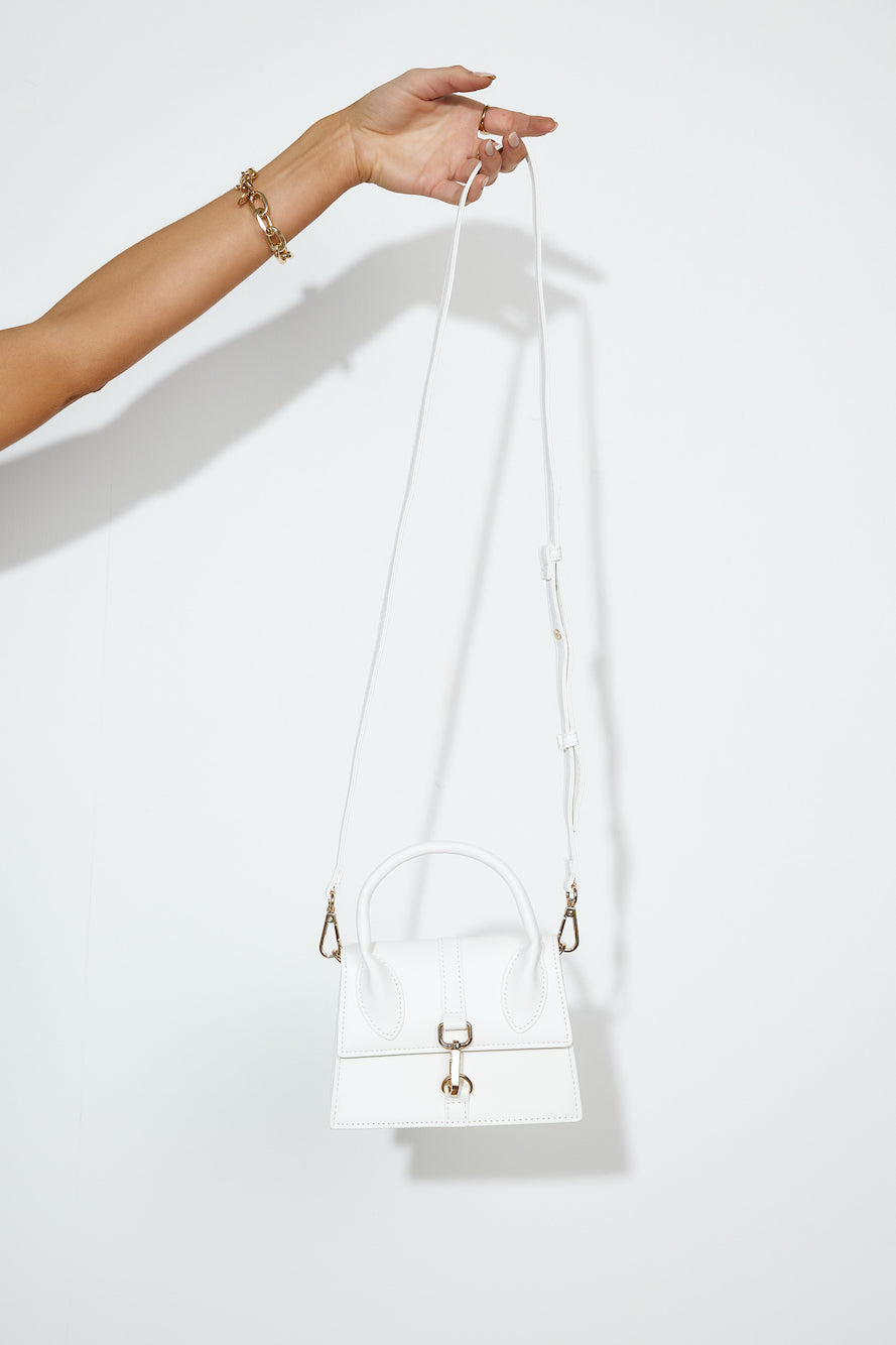 BILLINI Ally Handle Bag White