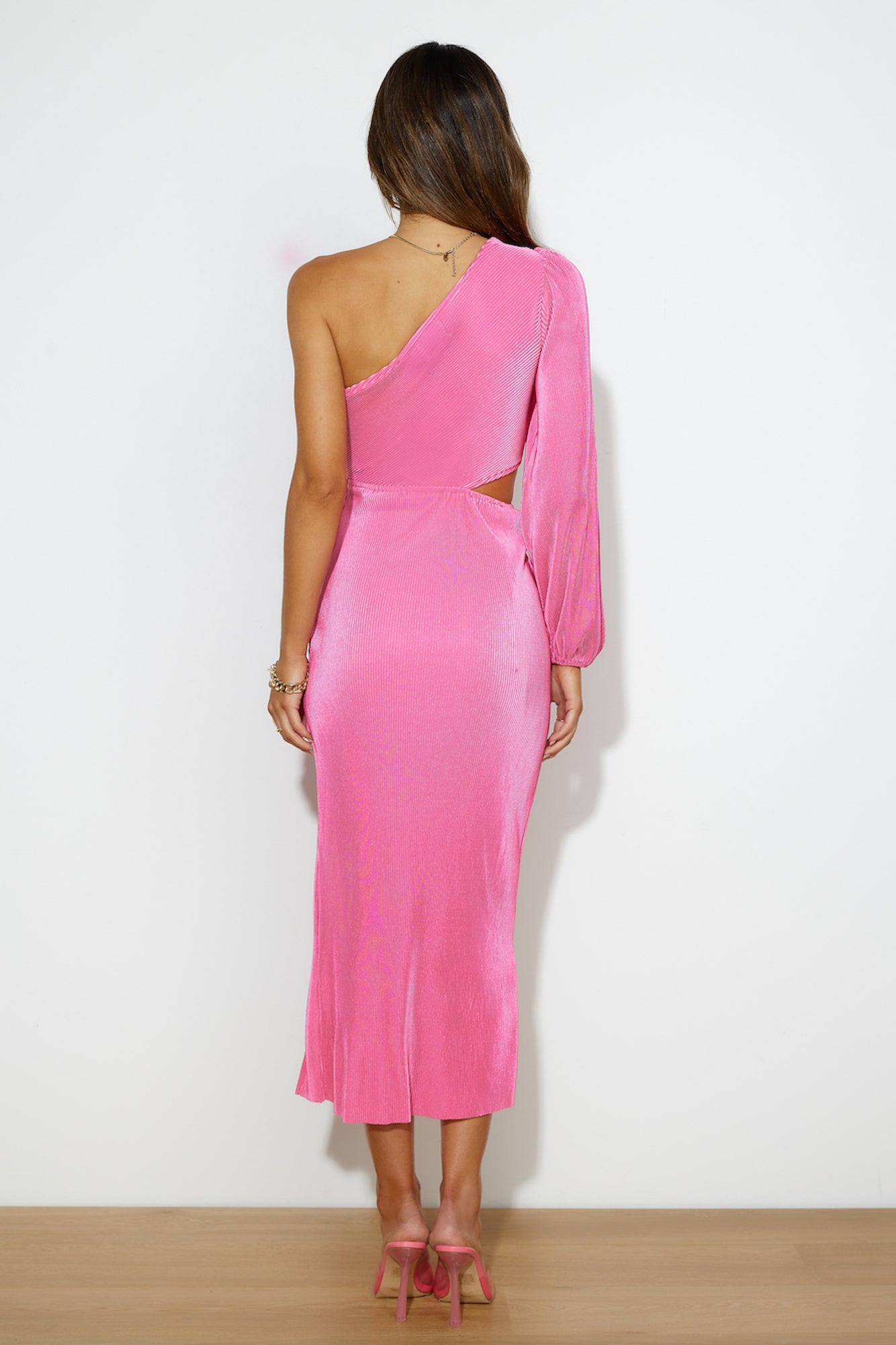 Honey Lover Midi Dress Pink