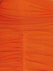 Heating Up In Here Crop Top Orange