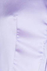 Go Smooth Satin Crop Lilac