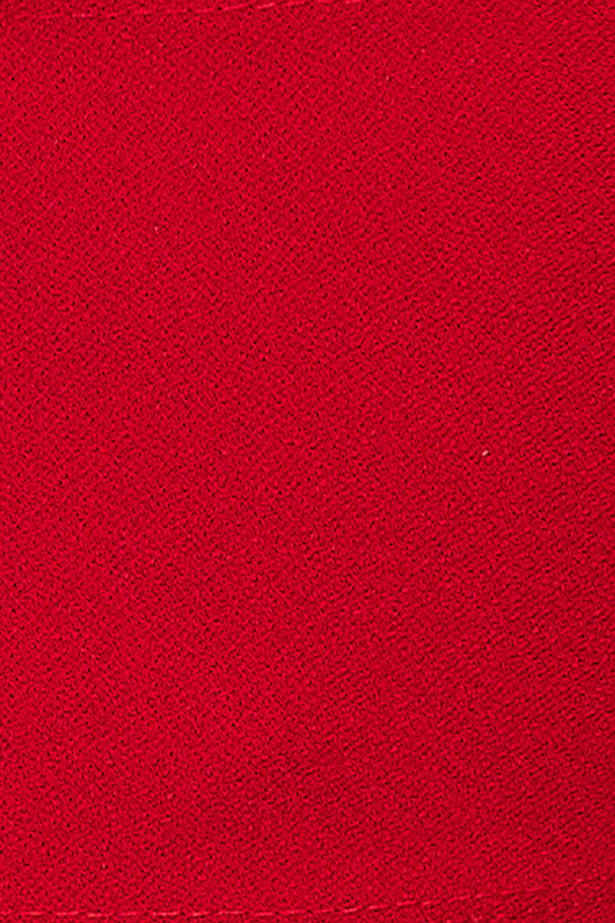 Glam Look Crop Top Red