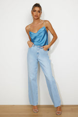 Main Girl Top Blue