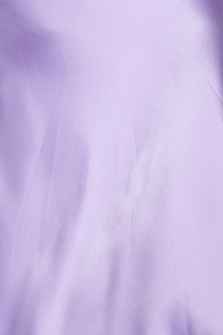 Lover Of Style Satin Maxi Dress Purple