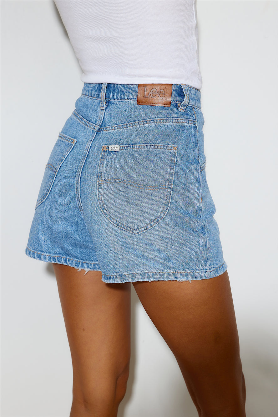 LEE High Relaxed Shorts Blue