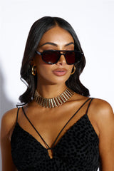 BANBE The Ashley Sunglasses Black Caramel