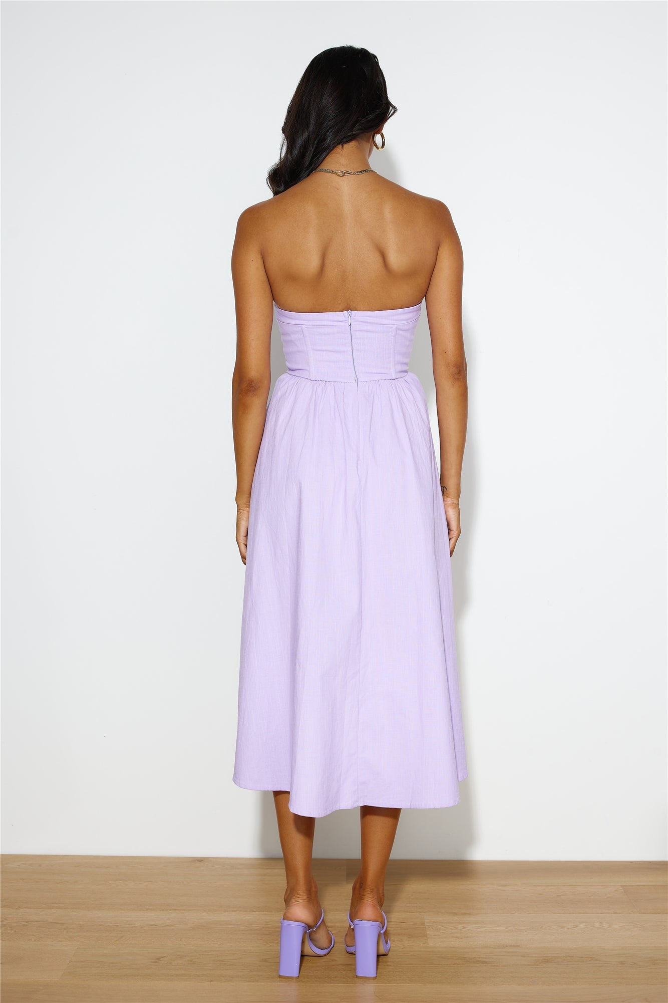 Dreaming Of This Midi Dress Lilac