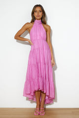 Entrance Is Yours Maxi Dress Pink