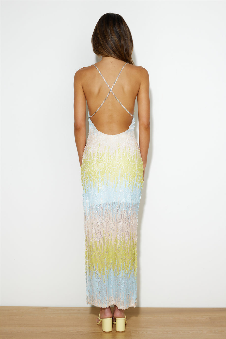 Doing Extra Maxi Dress Multi