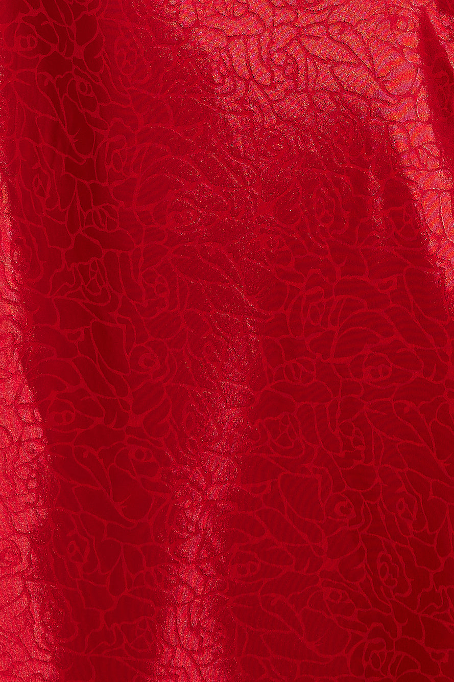Charming Dance Maxi Dress Red