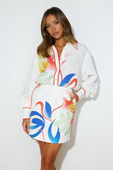 C/MEO COLLECTIVE Hyperreal Skirt Abstraction