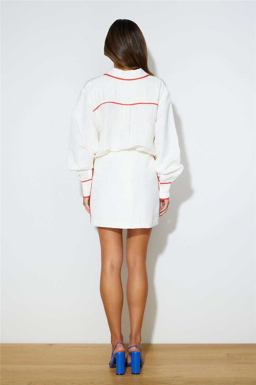 C/MEO COLLECTIVE Hyperreal Skirt Abstraction