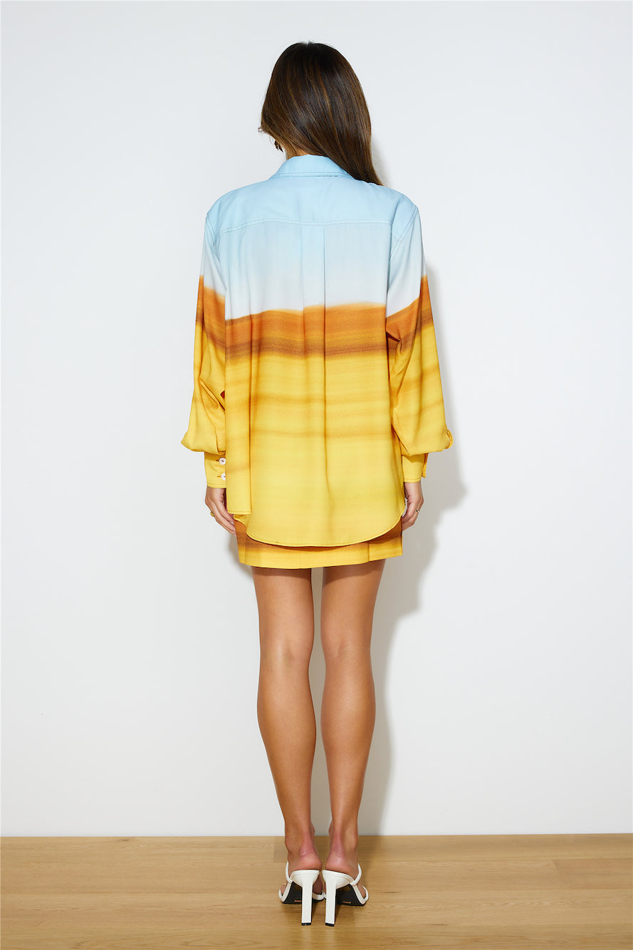 C/MEO COLLECTIVE Vertigo Shirt Landscape