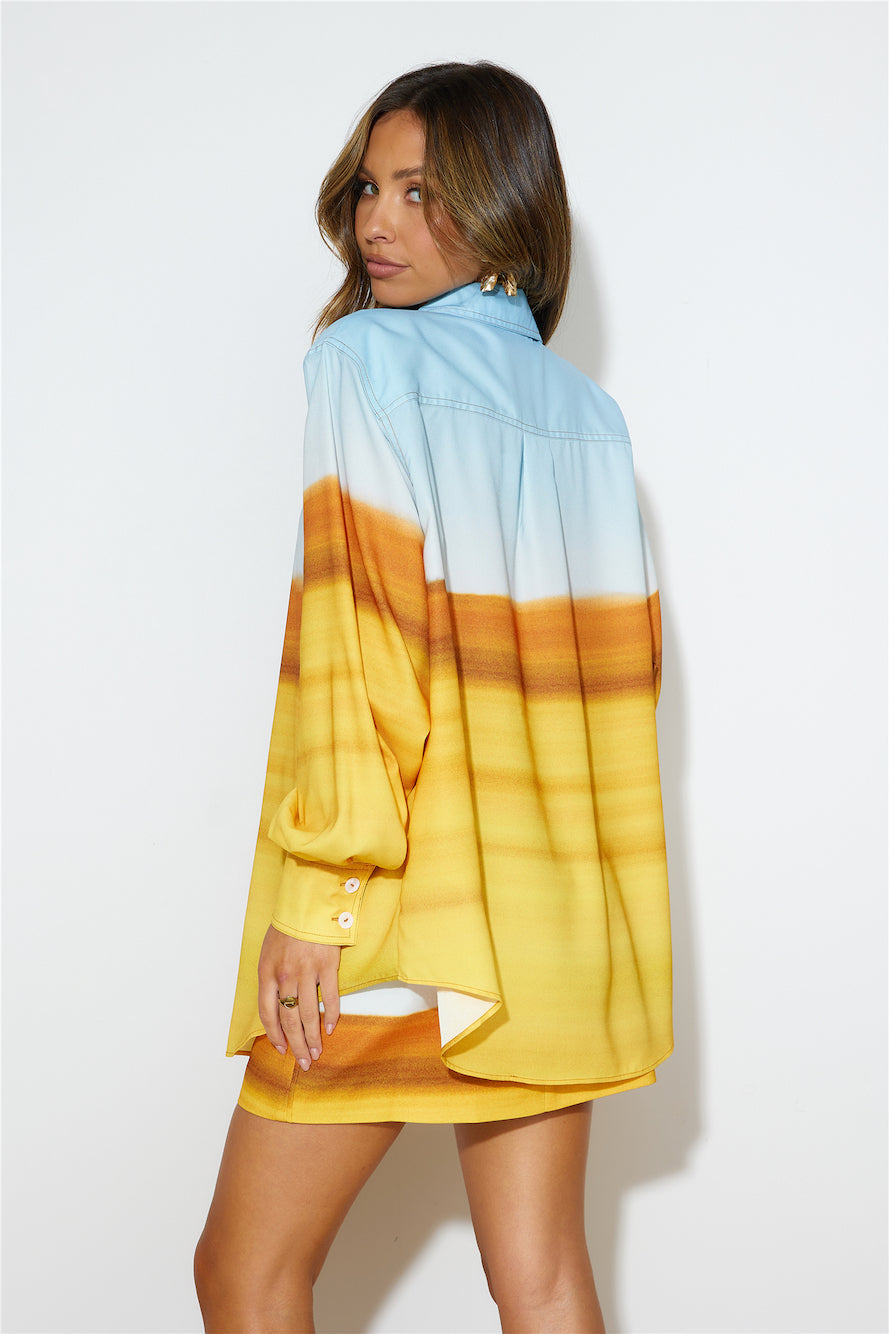C/MEO COLLECTIVE Vertigo Shirt Landscape