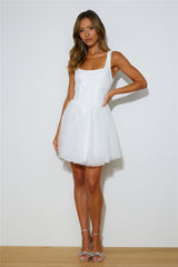 Party Babe Mini Dress White