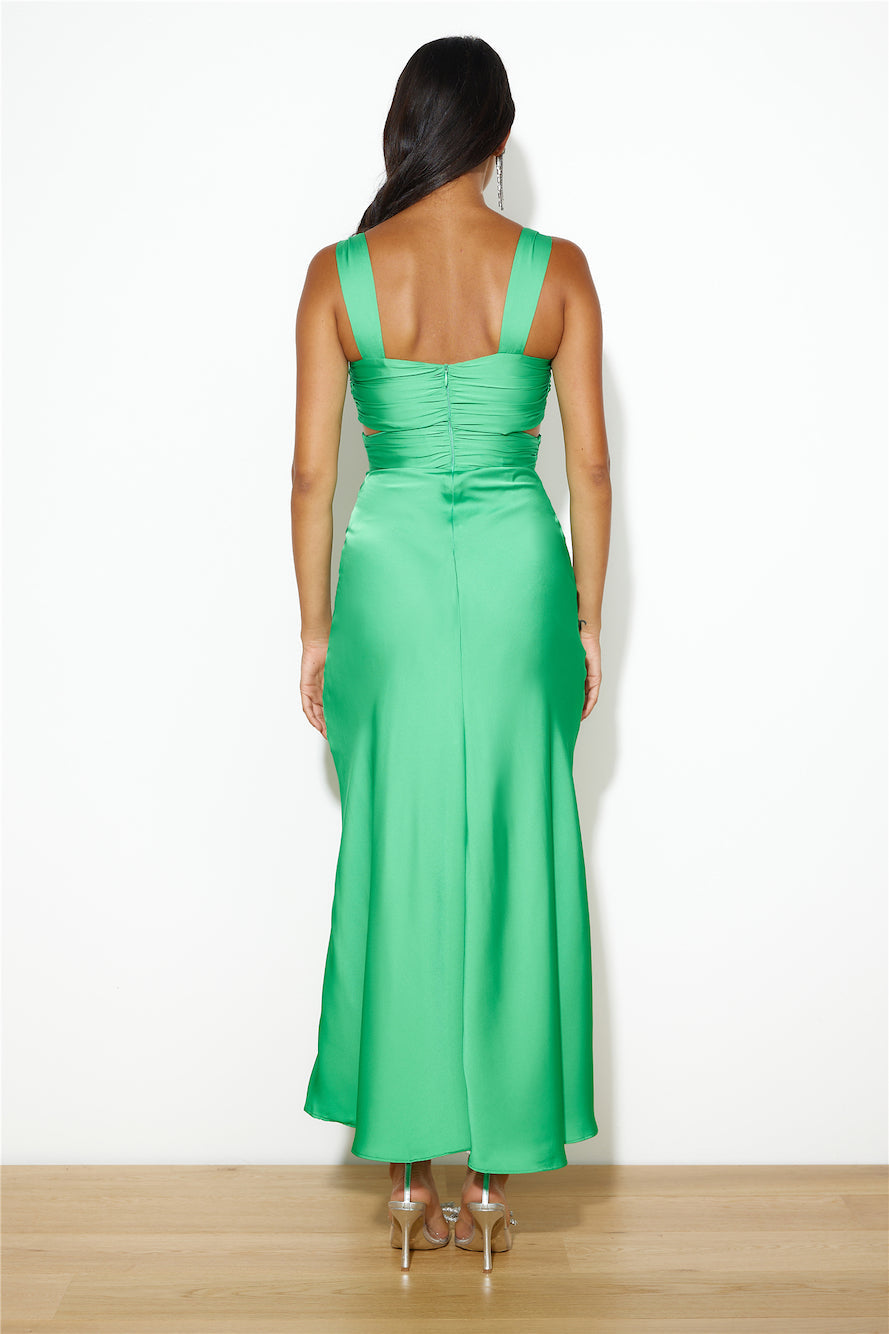 Dreaming Of Her Maxi Dress Green