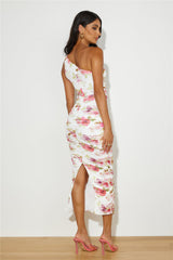 Bloom Now Maxi Dress White