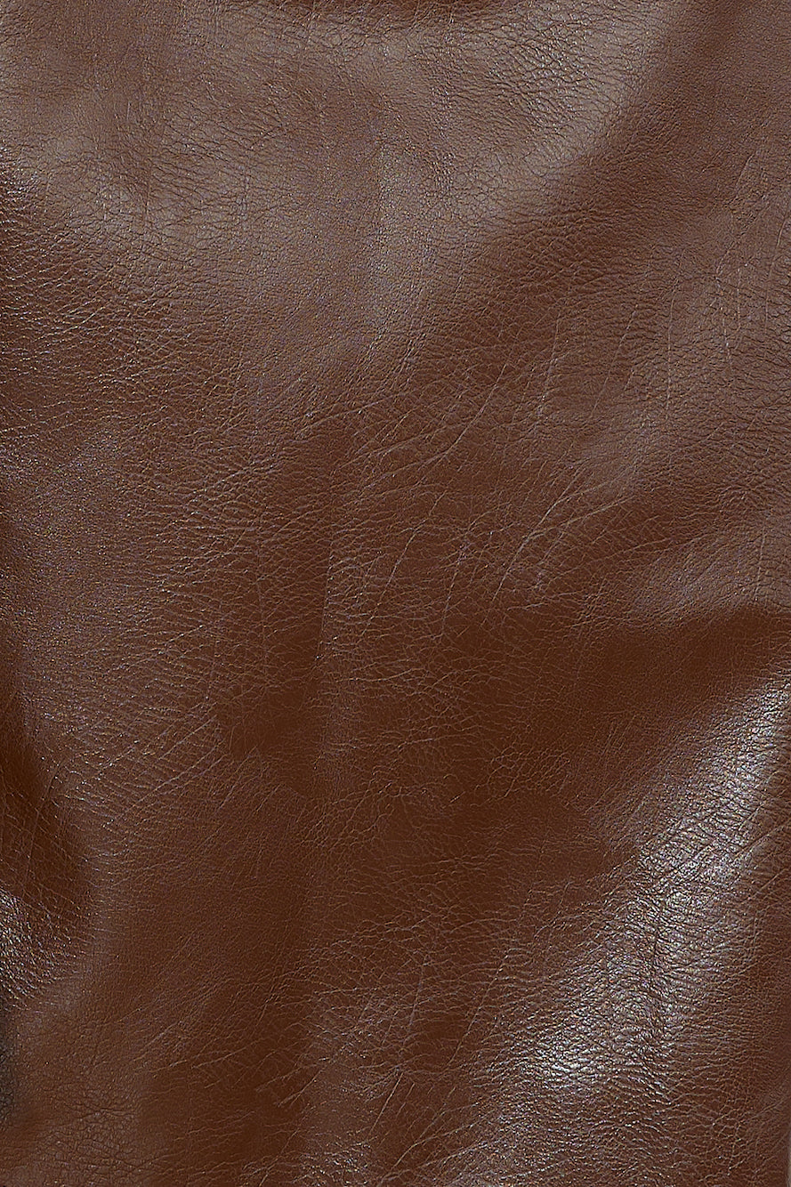 FINDERS KEEPERS Mia Pu Trench Coat Chocolate