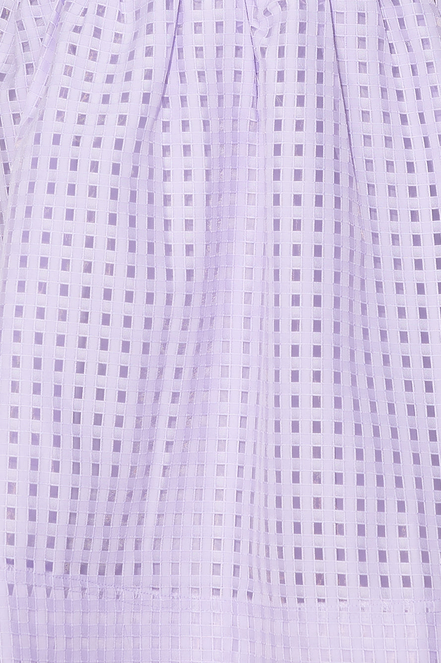 Flare It Out Mini Dress Lilac