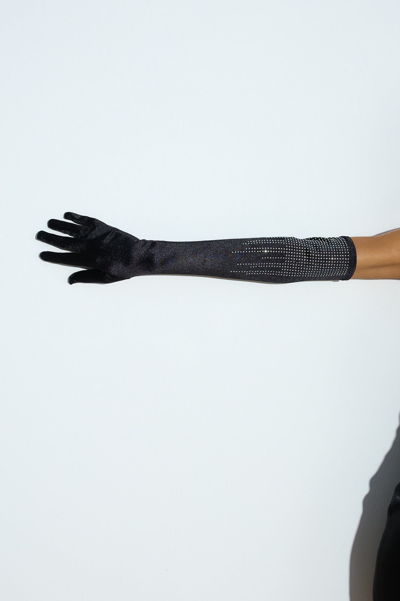 Luxe Girl Gloves Black