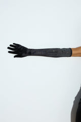 Luxe Girl Gloves Black