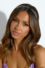 Bring The Sparkles Headband Silver