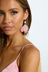 18k Gold Plated Soft As A Petal Earrings Gold