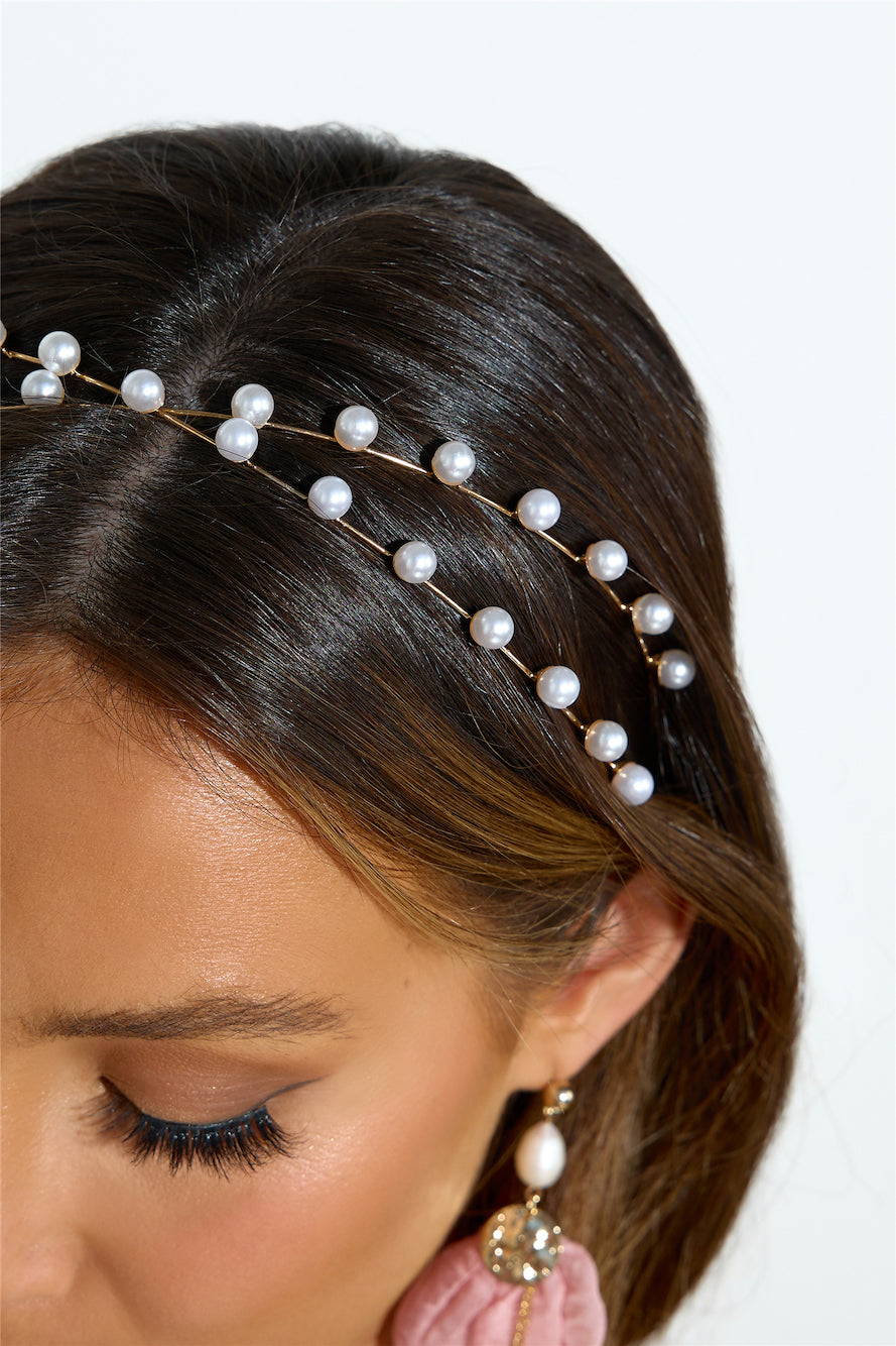 Mermaid Touch Headband Gold
