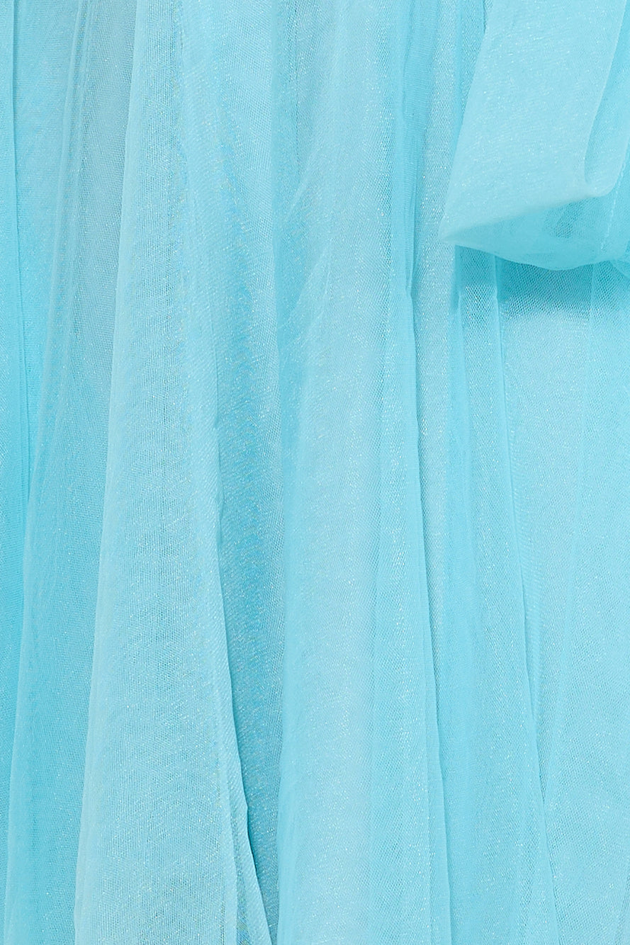 Flow With Her Mini Dress Blue