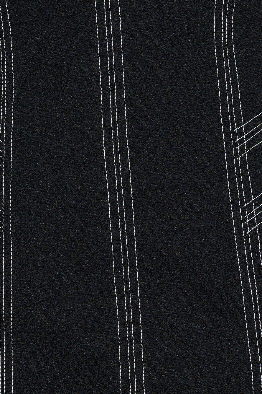 C/MEO COLLECTIVE Still Here Mini Dress Black W Butter