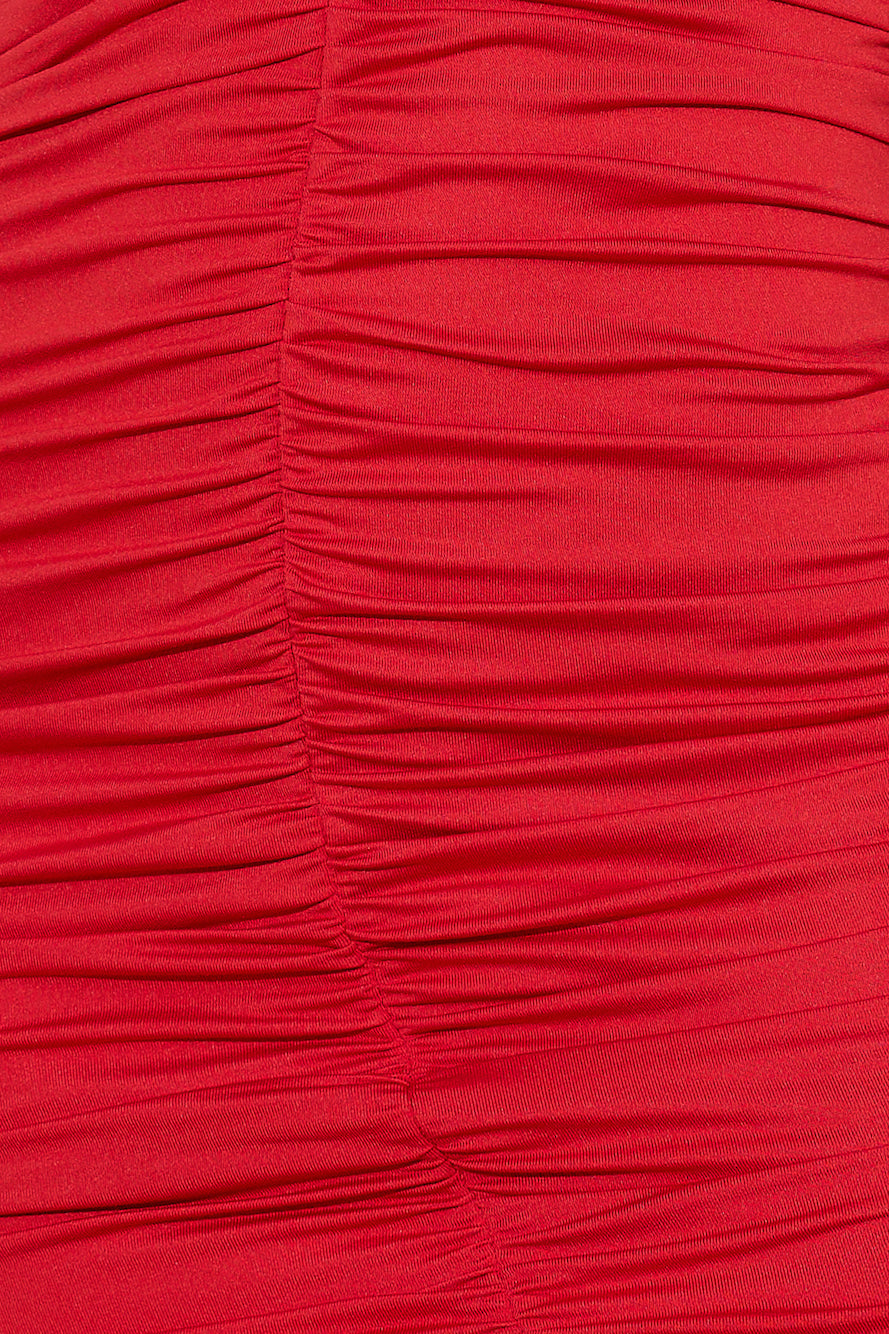 Magic Moves Mini Dress Red