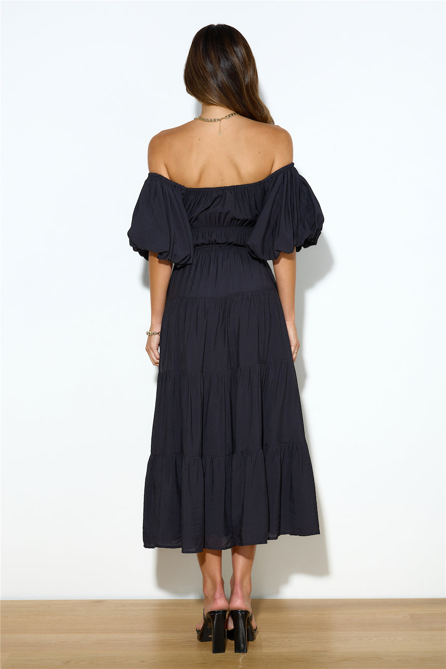 Dessert Run Maxi Dress Black
