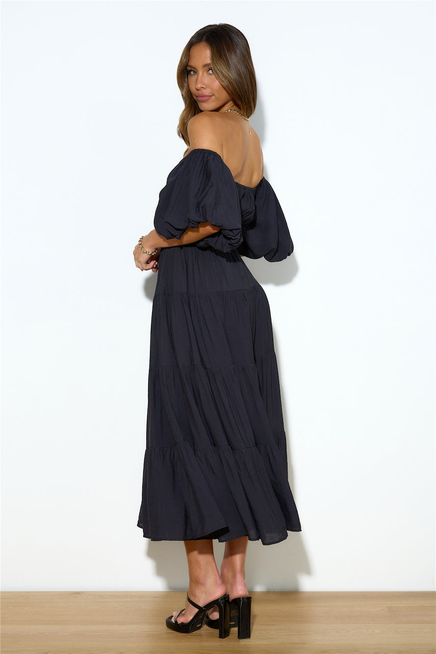 Dessert Run Maxi Dress Black