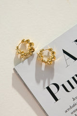 Love Spiral Earrings Gold