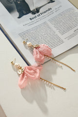 18k Gold Plated Soft As A Petal Earrings Gold