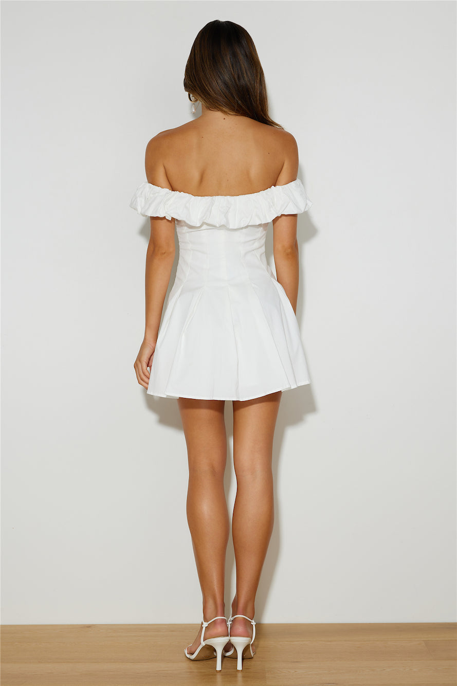 Fashion Student Mini Dress White