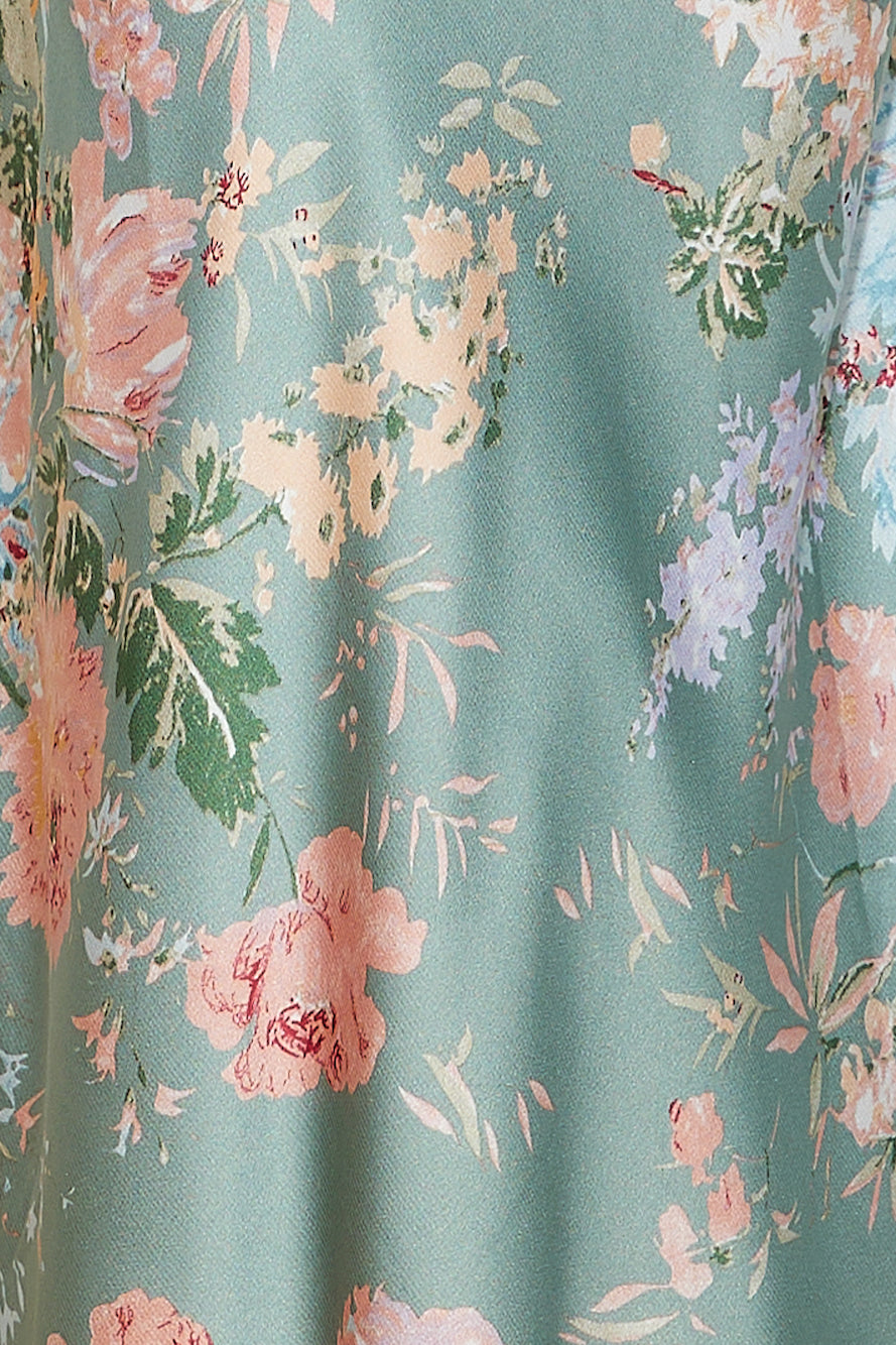 Everything You Need Midi Dress Sage