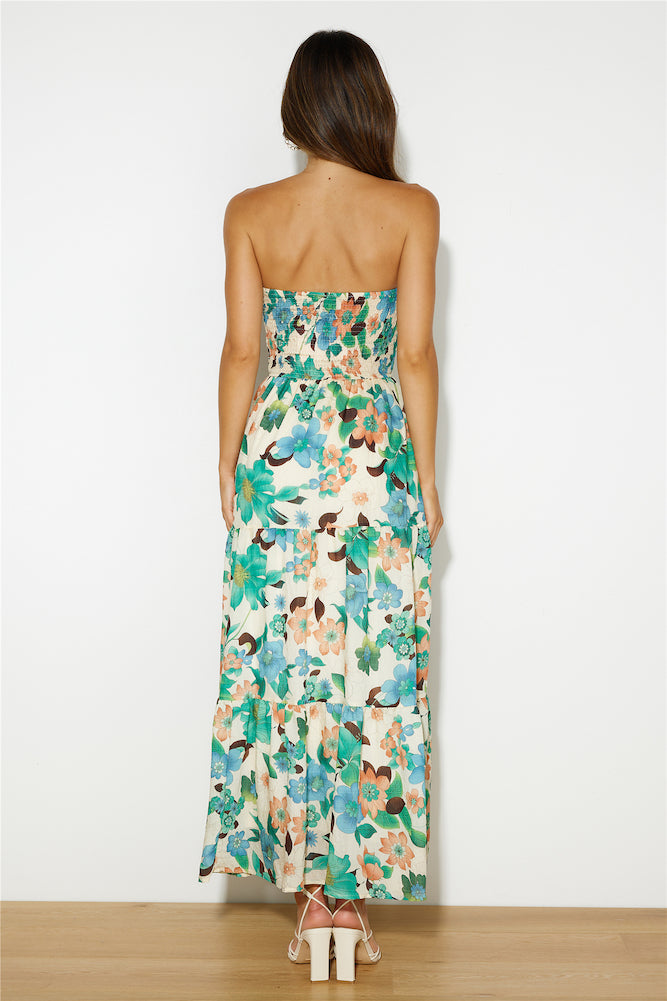 Island Days Maxi Dress Beige