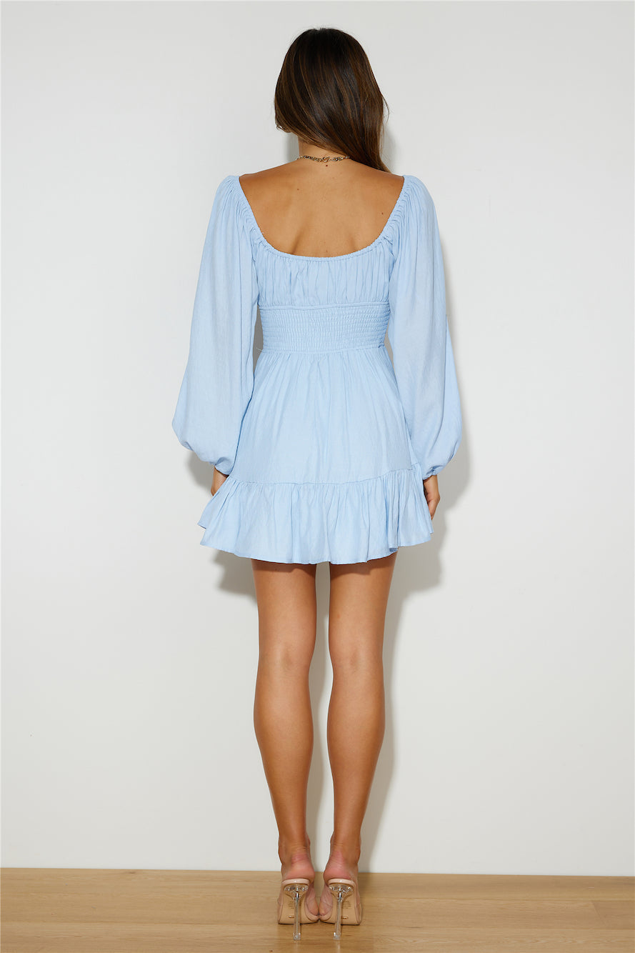 Daydream Island Mini Dress Blue