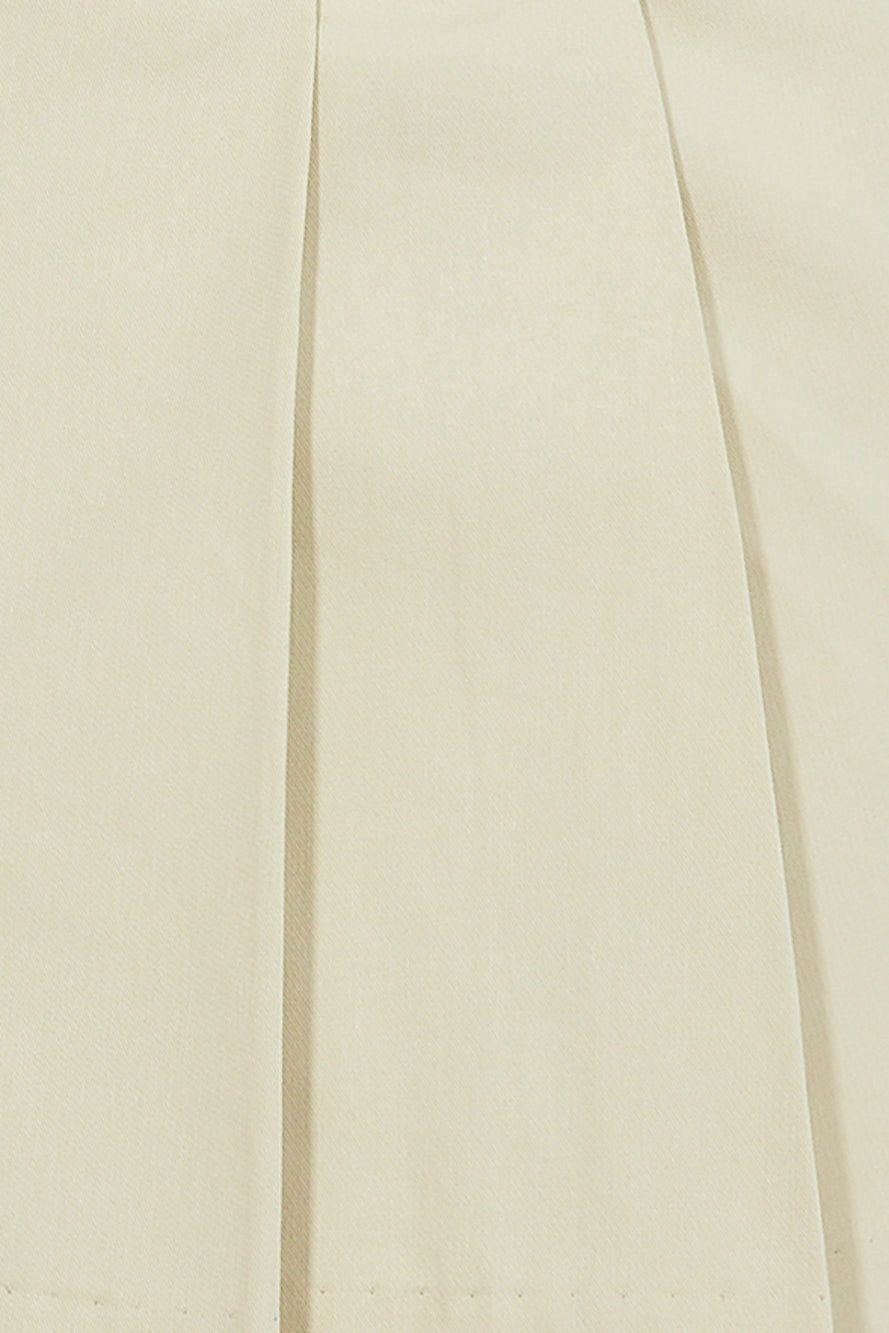 LIONESS Utility Mini Skirt Beige