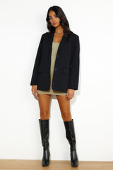 All The Hype Blazer Black