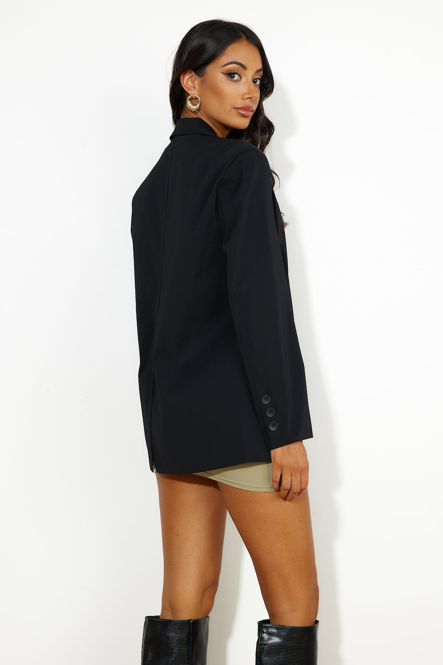 All The Hype Blazer Black